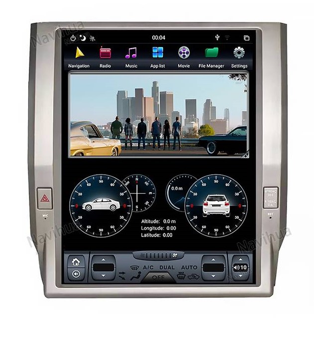 Toyota Tundra 2012-2018 Tesla style 12.1 inch Android Car DVD Player 